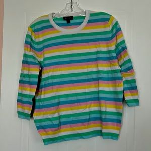 Rainbow Lord and Taylor Sweater